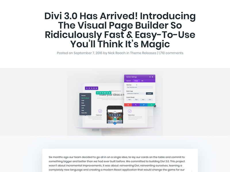 Product Release